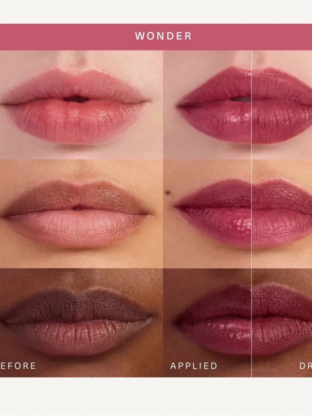 Soft Pinch Tinted Lip Oil Shade-Wonder 3ml